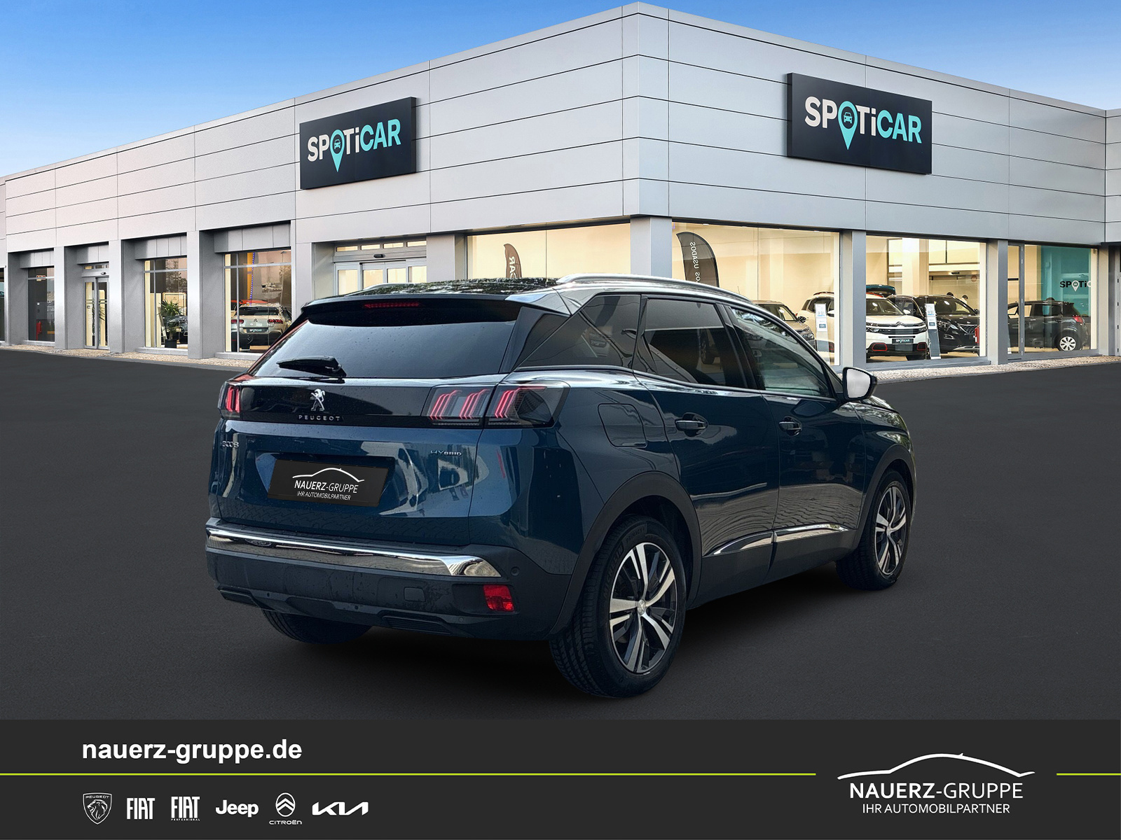 Fahrzeugabbildung Peugeot 3008 Plug-in Hybrid 225 Roadtrip - mit KI generiert/bearbeitet