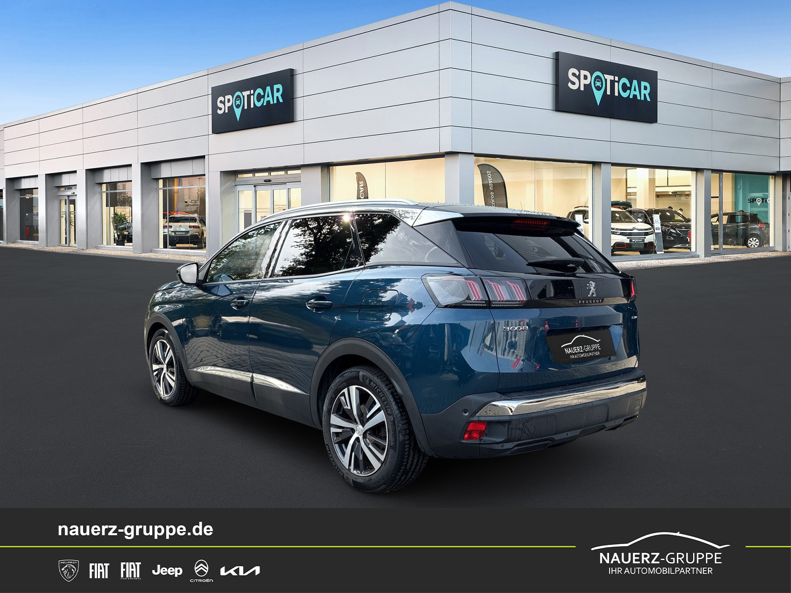 Fahrzeugabbildung Peugeot 3008 Plug-in Hybrid 225 Roadtrip - mit KI generiert/bearbeitet