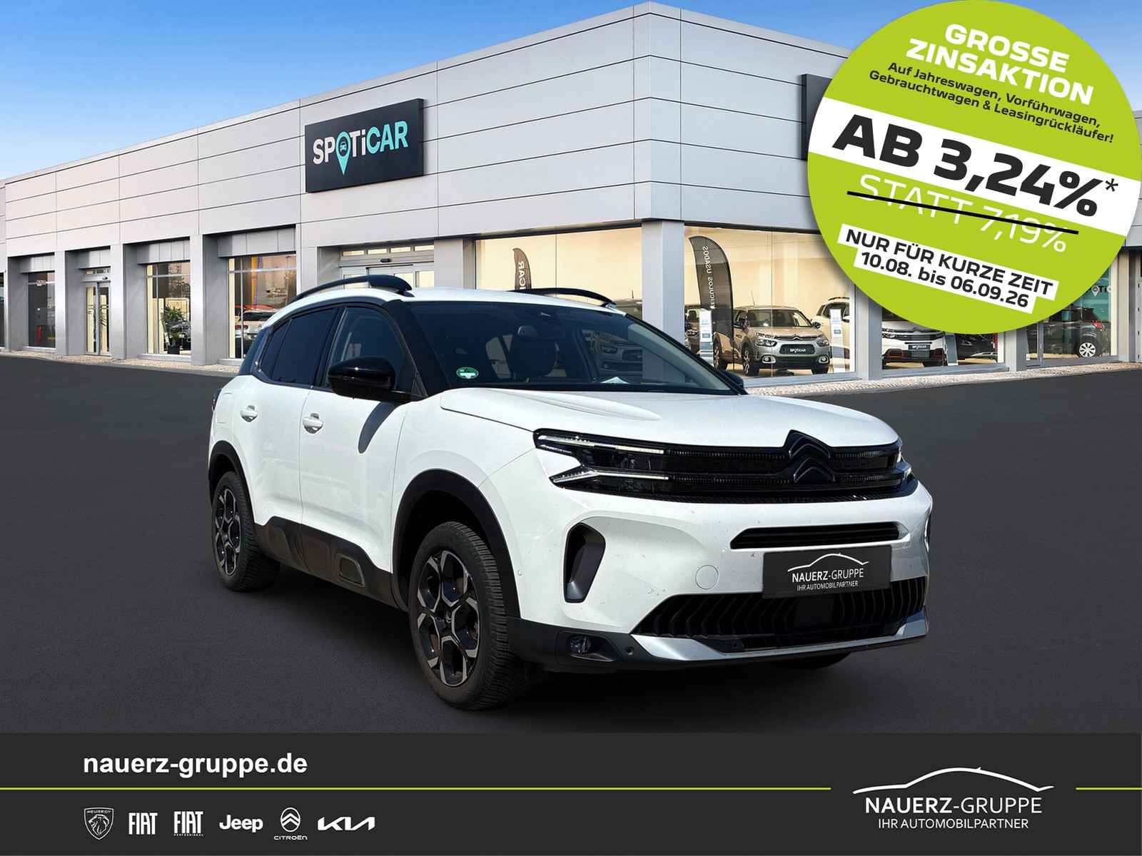 Citroen C5 Aircross Shine 130 EAT8 - mit KI generiert/bearbeitet