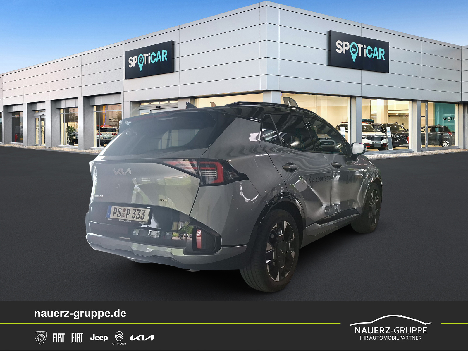 Fahrzeugabbildung Kia Sportage GT-Line 4WD 1.6 T - mit KI generiert/bearbeitet