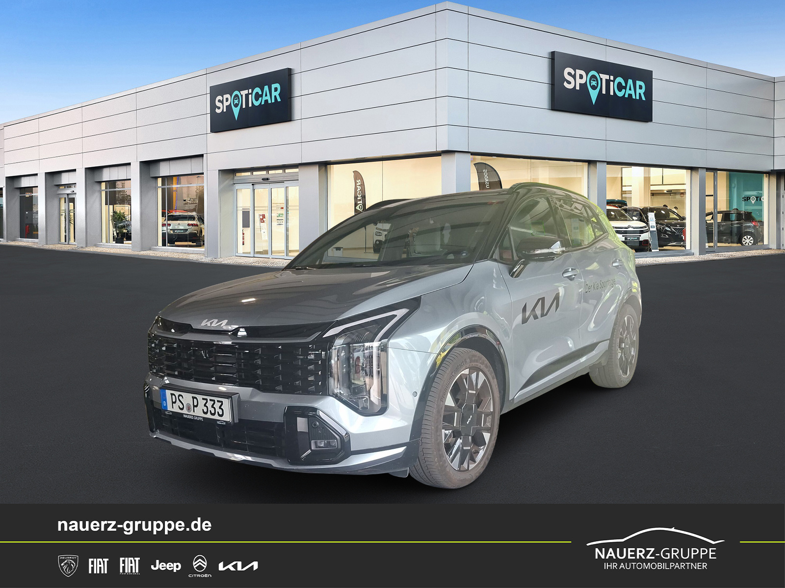 Fahrzeugabbildung Kia Sportage GT-Line 4WD 1.6 T - mit KI generiert/bearbeitet