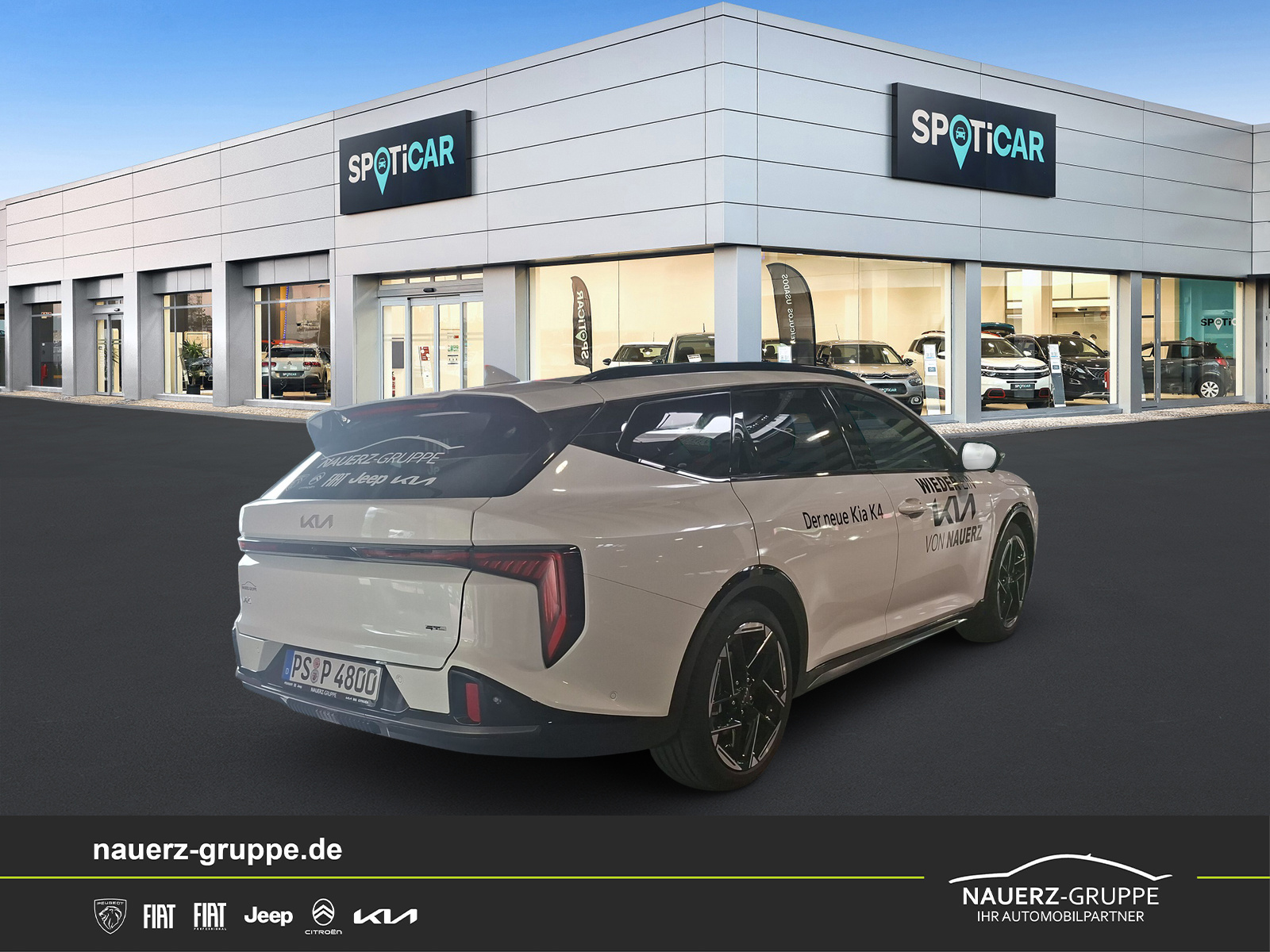 Fahrzeugabbildung Kia K4 Sportswagon 1.6 T-GDI 132 kW GT-Line - mit KI generiert/bearbeitet