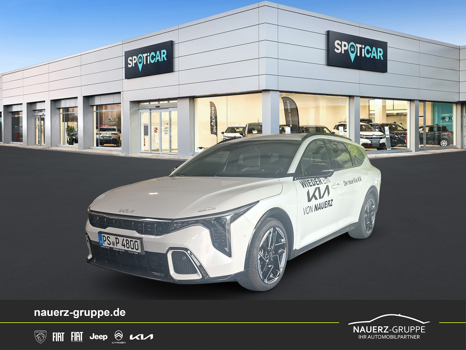 Fahrzeugabbildung Kia K4 Sportswagon 1.6 T-GDI 132 kW GT-Line - mit KI generiert/bearbeitet