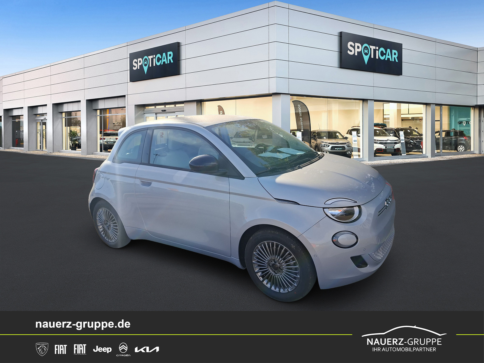 Fiat 500 e Icon - mit KI generiert/bearbeitet