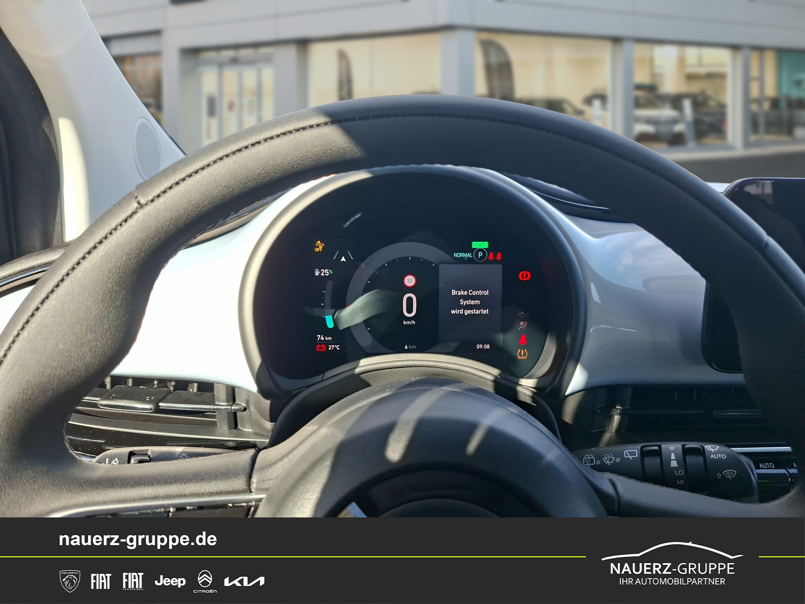 Fahrzeugabbildung Fiat 500 e Icon - mit KI generiert/bearbeitet
