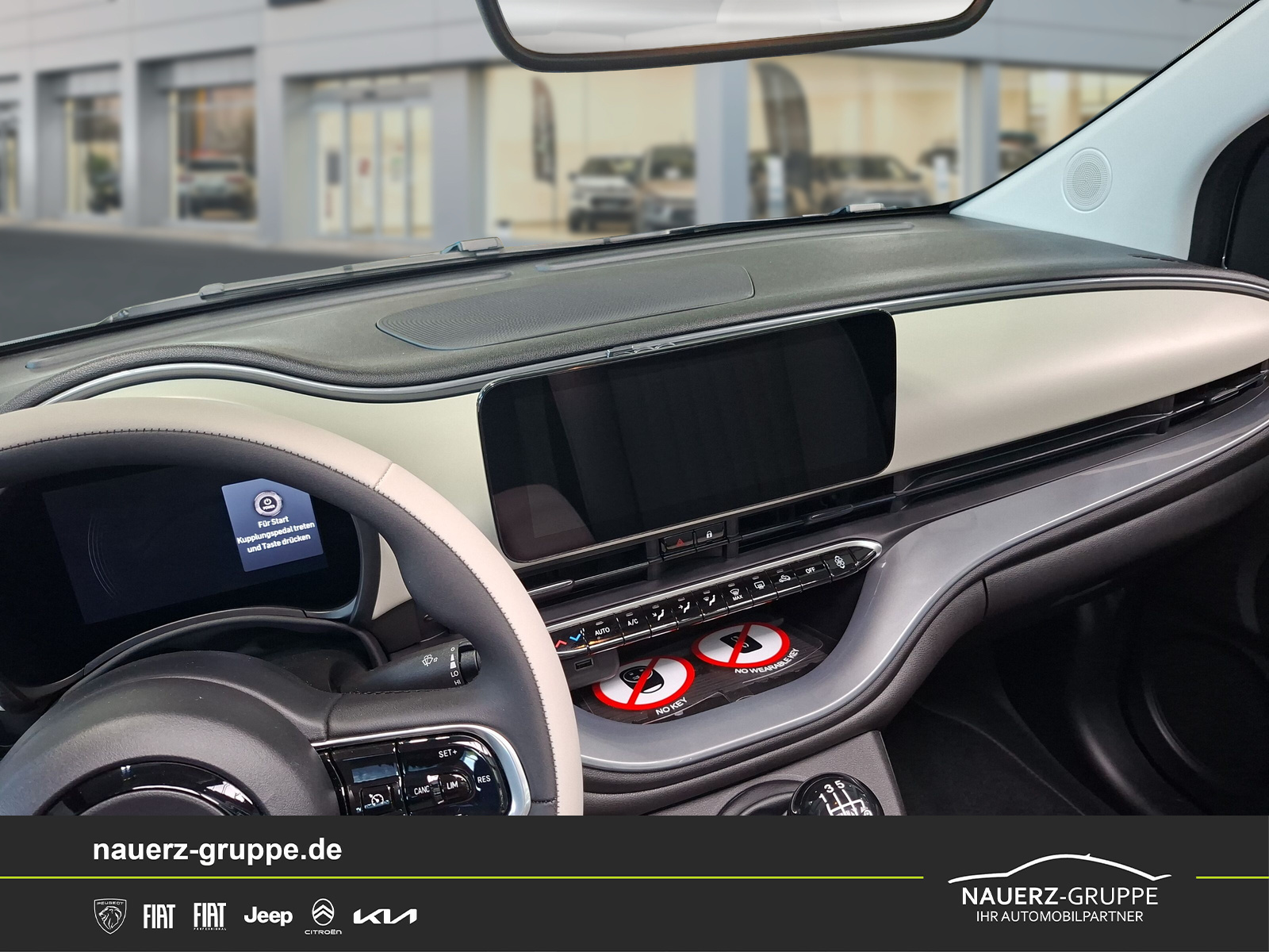 Fahrzeugabbildung Fiat 500 e Icon - mit KI generiert/bearbeitet